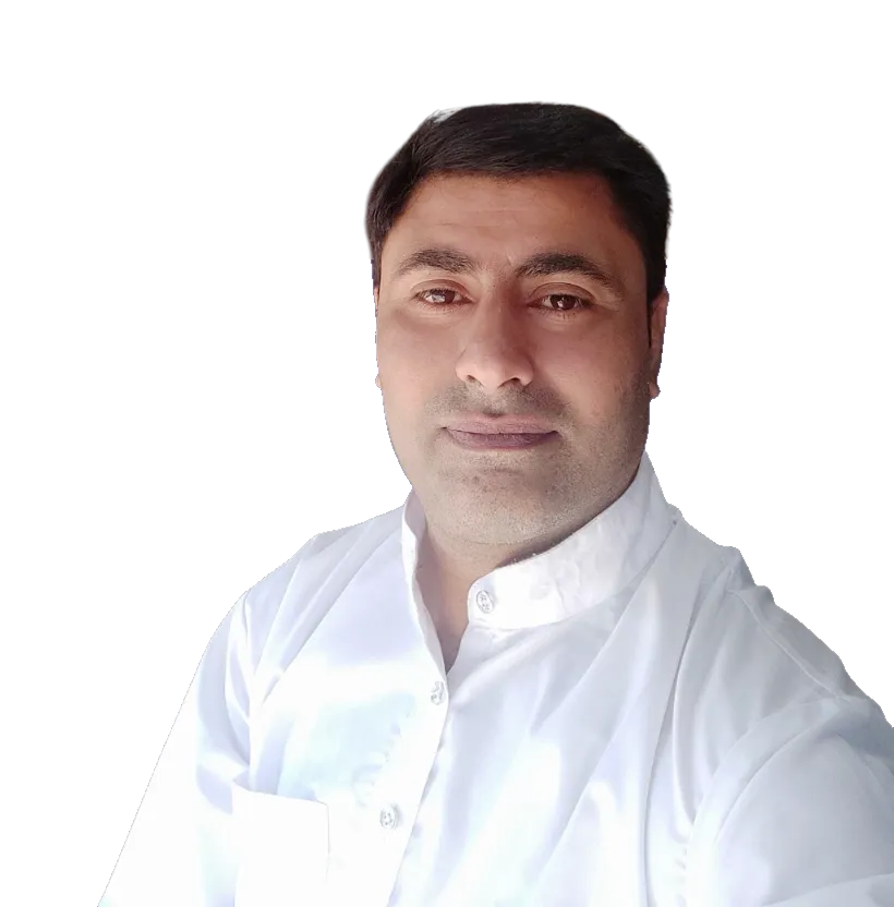 Mudasir Bhat, known to his students as Babu Sir